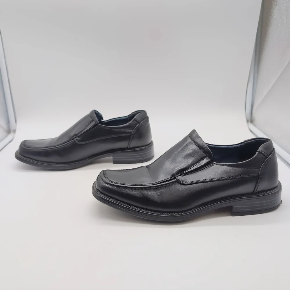 Bruno Marc Goldman - 02 Men's Sz 7 Black Slip-On Dress Shoes